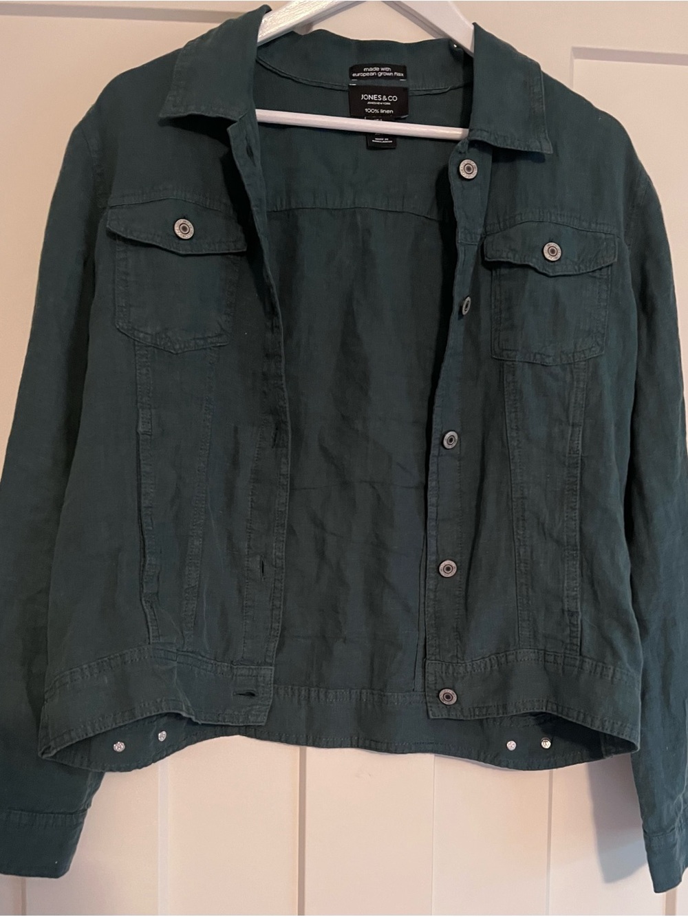 Jones & Co Lightweight Linen Jacket